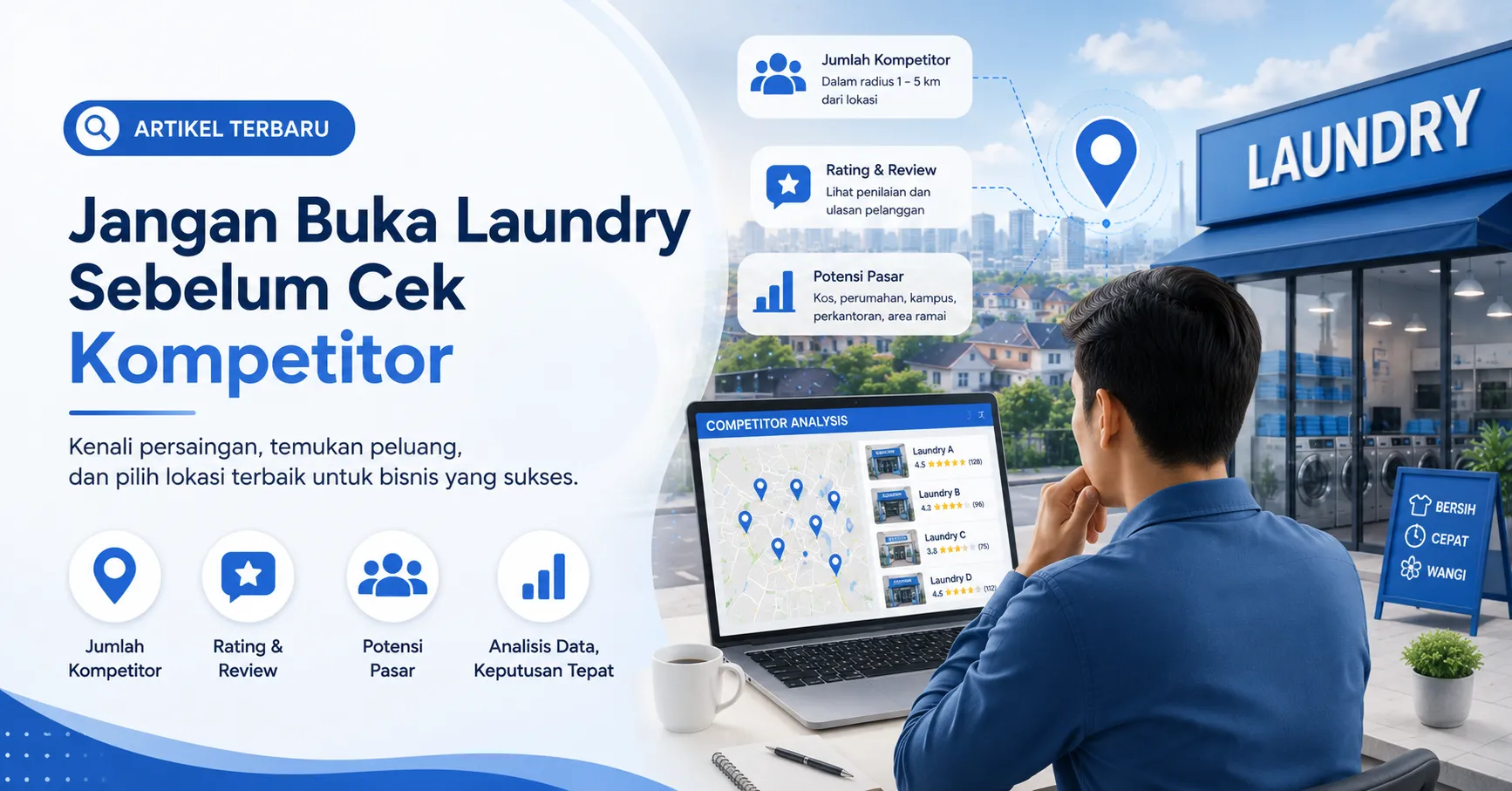 Jangan Buka Laundry Sebelum Cek Kompetitor